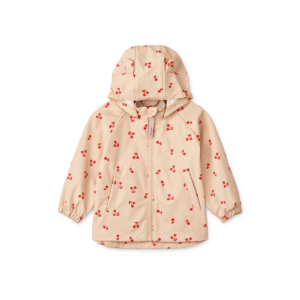 Liewood Moby Rain Jacket - Cherries / Apple blossom