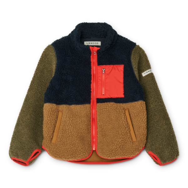 Liewood-nolan-pile-jacket-Midnight-navy-multi-mix-1