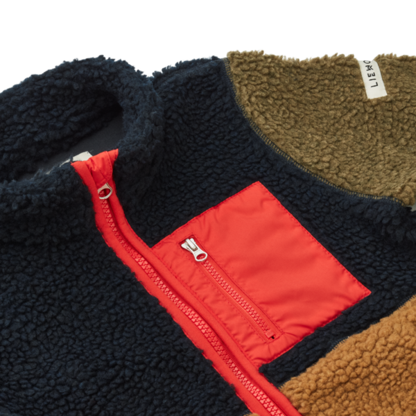 Liewood-nolan-pile-jacket-Midnight-navy-multi-mix-3