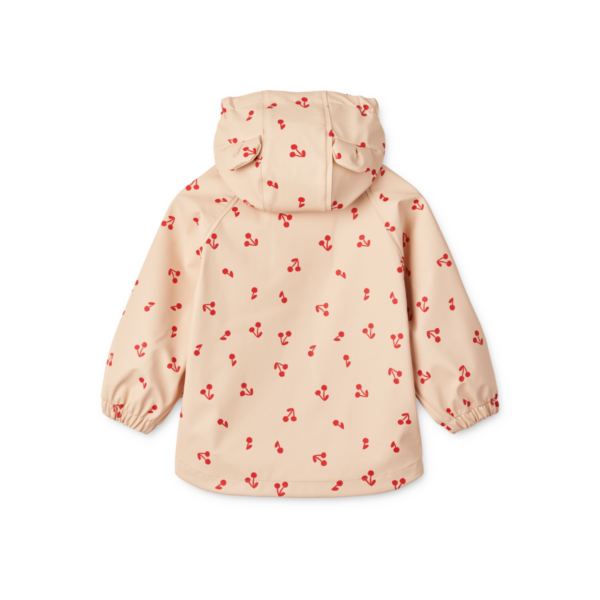 Liewood Moby Rain Jacket - Cherries / Apple blossom - Afbeelding 3