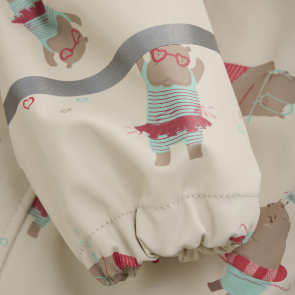 CeLaVi - Buitenpak beige met nijlpaarden