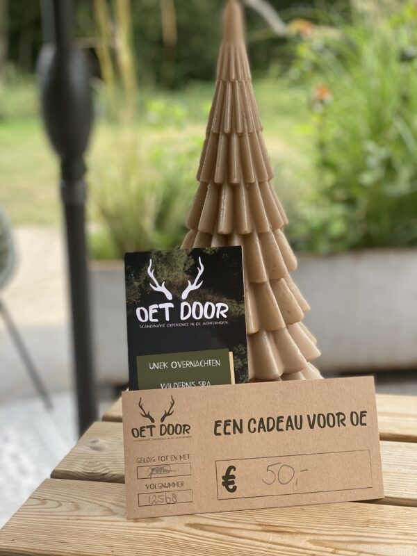 Cadeaubon Oetdoor