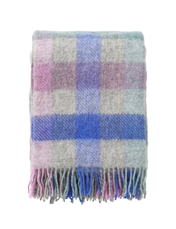 Klippan plaid wol Gotland multi Pastel