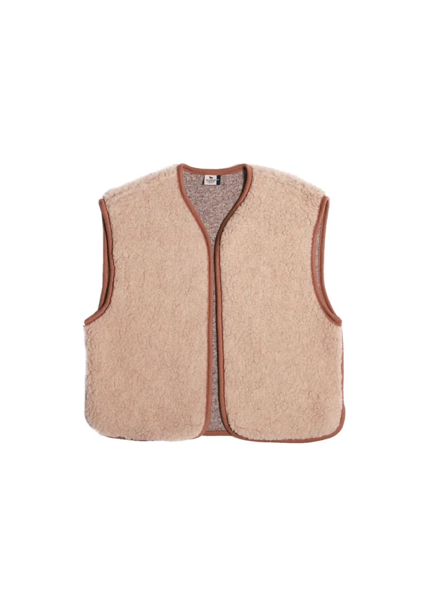 Alwero gilet camino sand brown